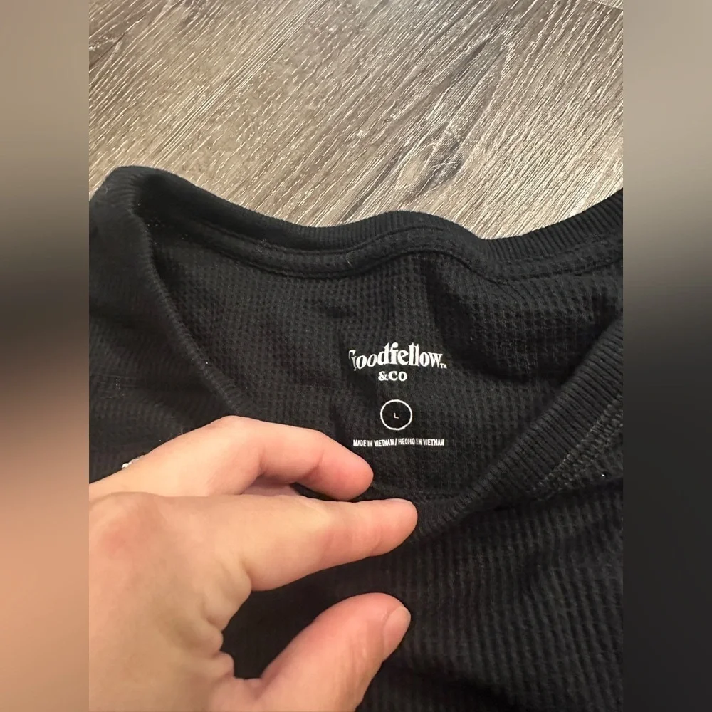 Goodfellow thermal waffle set top and bottom
